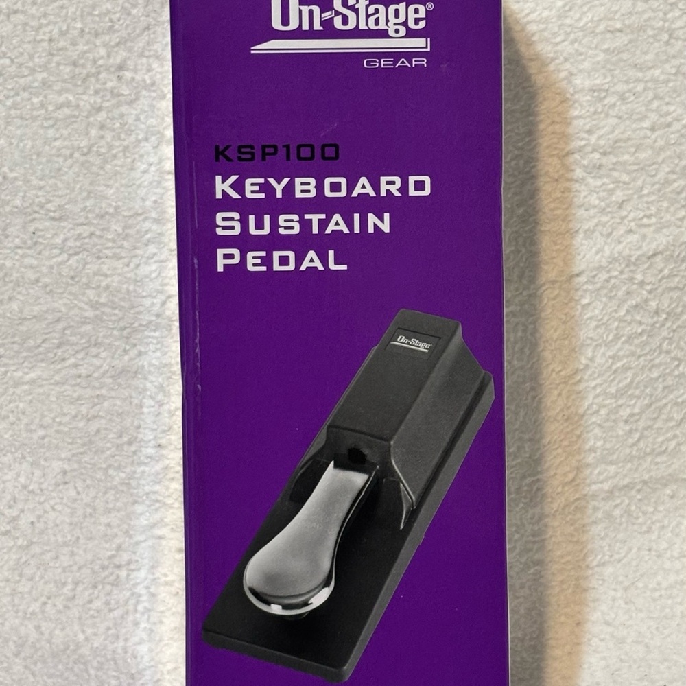 KSP100 Keyboard Sustain Pedal - Black